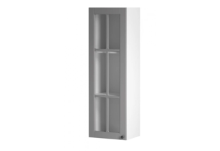 W40S (40 cm) levá, stojící prosklená skříňka - kuchyňské linky Linea