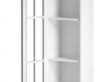 Fotogalerie W40S (40 cm) levá, stojící prosklená skříňka - kuchyňské linky Linea