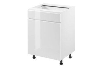 D60S1 ( 60 cm) levá, spodní skříňka šuplíková kuchyňské linky Aspen