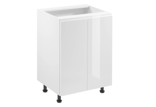 D60 (60 cm), spodní skříňka kuchyňské linky Aspen - bílá