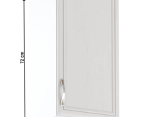 Fotogalerie G40 (40 cm) pravá, horní skříňka kuchyňské linky Sicília - bílá