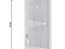 Fotogalerie G40S (40 cm) pravá, horní skříňka kuchyňské linky Sicília - bílá