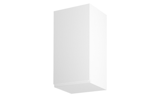 G40 (40 cm) levá, horní skříňka kuchyňské linky Aspen- bílá
