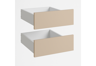 Šatní skříň Kombinoo zásuvka venkovní do S1D beige - 2 kusy