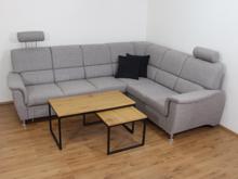 Fotogalerie Rohová rozkládací sedací souprava s úložným prostorem a posuvnou funkcí relax Demo pravá - Světle šedá 
