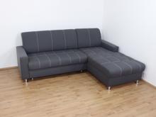 Fotogalerie Rozkládací rohová sedací souprava s úložným prostorem Free pravá - Tmavě šedá 