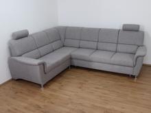 Fotogalerie Rohová rozkládací sedací souprava s úložným prostorem a posuvnou funkcí relax Demo levá - Světle šedá 