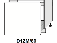 Fotogalerie Dolní skříňka dřezová 80 cm, jedna zásuvka D1Z M 80 (80 cm) - kuchyně Avelino