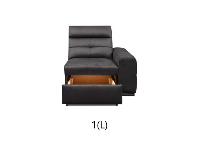 Fotogalerie Sedací souprava Kanton do U - výběr potahů - OT-2F-R-1