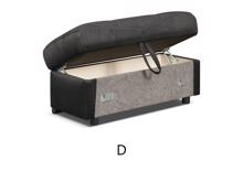 Fotogalerie Sedací souprava Kanton do L - výběr potahů - 2F-R-1-D