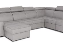 Fotogalerie Sedací souprava Nevada ve tvaru U - OT(P)-2(F)-UPML-DL - Scala 57 hnědá