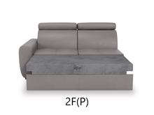 Fotogalerie Sedací souprava Nevada do L - výběr potahů - 2F(P)-UPML-1(L)