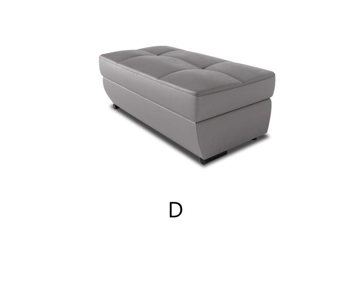 Fotogalerie Velká sedací souprava Nevada do L - 2F(P)-UPML-1-DL