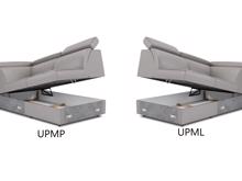 Fotogalerie Rozkládací souprava Nevada do L - výběr potahů 2F-UPM-D