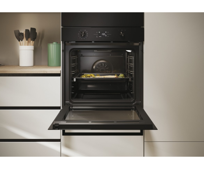 Fotogalerie Vestavná multifunkční trouba Candy CA6 NP5B3YTB - Bake 800 Full Black + 5 let záruka- s fritovacím plechem