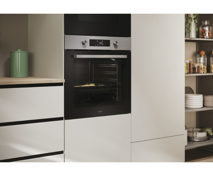 Fotogalerie Vestavná multifunkční trouba Candy CA6 NP5B3YTX - Bake 800 Full Black + 5 let záruka- s fritovacím plechem
