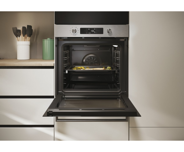 Fotogalerie Vestavná multifunkční trouba Candy CA6 NP5B3YTX - Bake 800 Full Black + 5 let záruka- s fritovacím plechem