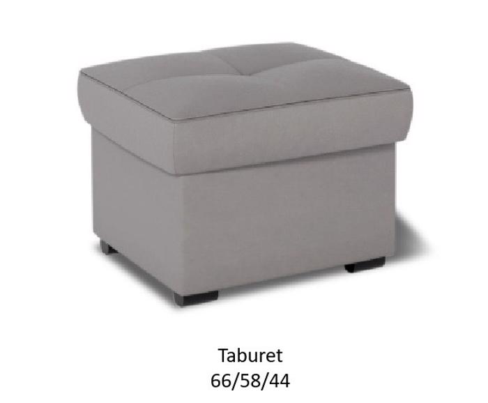Fotogalerie Taburet Nevada - výběr potahů