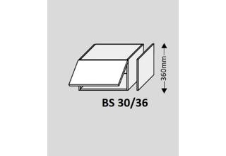 Bočnice BS 30/36 18 mm - DOUBLE SYSTEM