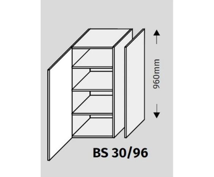 Fotogalerie Bočnice BS 30/96 18 mm - DOUBLE SYSTEM