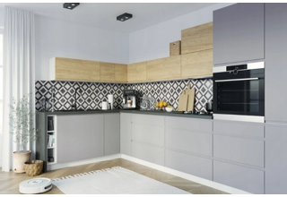 Rohová kuchyňská linka Viano x Avellino 187 x 370 cm