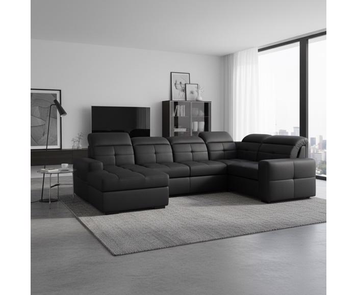 Fotogalerie Sedací souprava Kanton do U - výběr potahů - OT-2F-R-1