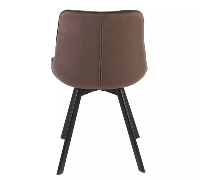 Otočná jídelní židle Moty Velvet - Cappuccino