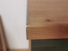 Fotogalerie T37 lišta k ukončení pracovní desky 28 mm - levá