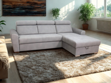 Fotogalerie Rohová sedací souprava Aviro šedá HR pěna