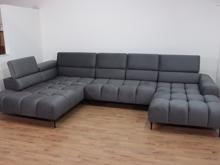 Fotogalerie Elektrická rozkládací sedací souprava do U - Elektric XL - Tmavě šedá 