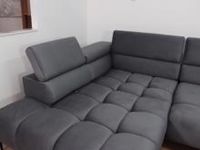 Fotogalerie Elektrická rozkládací sedací souprava do U - Elektric XL - Tmavě šedá 