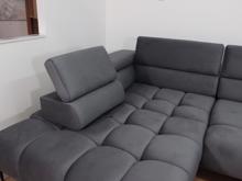 Fotogalerie Elektrická rozkládací sedací souprava do U - Elektric XL - Tmavě šedá 