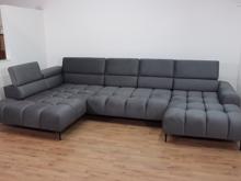 Fotogalerie Elektrická rozkládací sedací souprava do U - Elektric XL - Tmavě šedá 