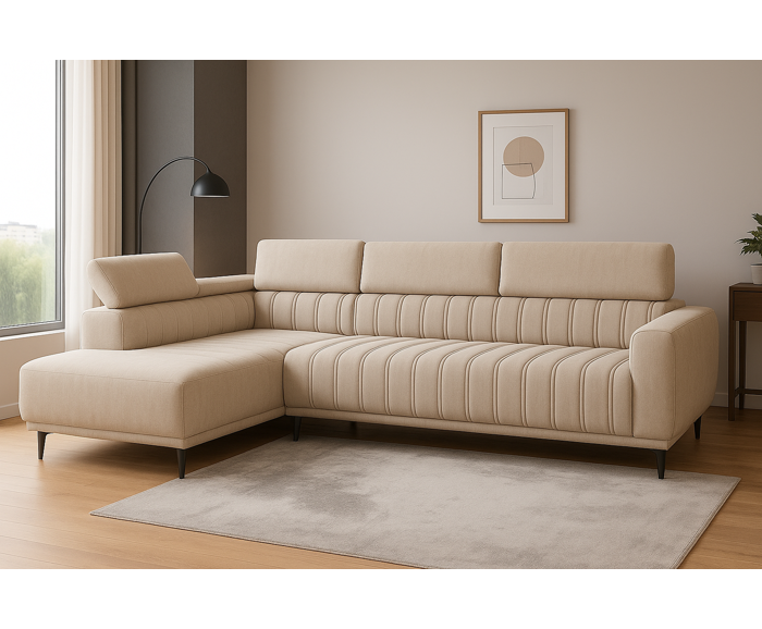 Fotogalerie Rohová sedací souprava Sleep 140 na každodení spaní AKCE