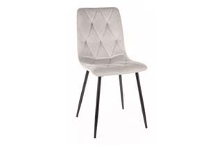 Tom Velvet - světle šedá Bluvel 03