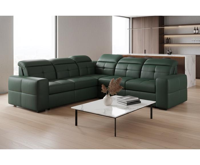 Fotogalerie Sedací souprava Kanton do L - výběr potahů - 2F-R-2