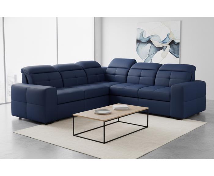 Fotogalerie Sedací souprava Kanton do L - výběr potahů - 2F-R-2