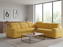 Fotogalerie Sedací souprava Kanton do L - výběr potahů - 2F-R-2