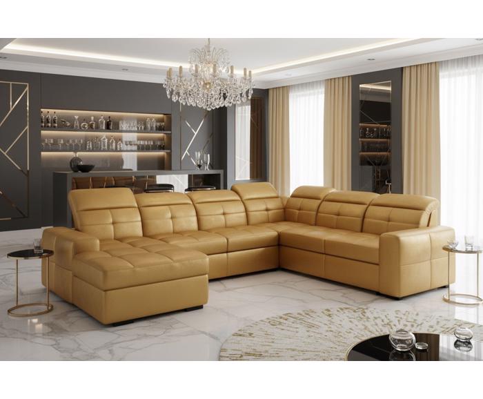 Fotogalerie Sedací souprava Kanton do U - výběr potahů - OT-2F-R-2