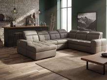 Fotogalerie Sedací souprava Kanton do U - výběr potahů - OT-2F-R-2