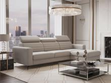 Fotogalerie Sedací souprava Madeira do L - potahy Monolith a Castel (S2FL + OTOR)