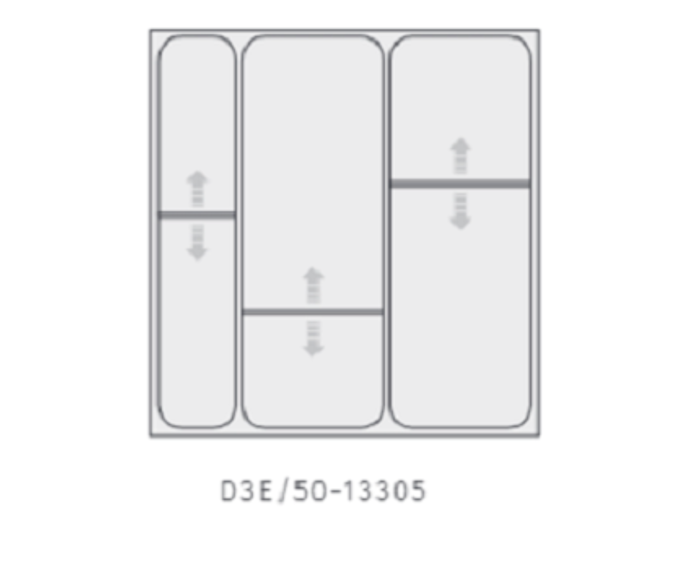 Fotogalerie Příborník do šuplíků D3A/50 - Hettich Inotech Atira