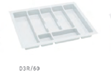 Fotogalerie Příborník do šuplíků D3R/60 - bílý - Rajs Comfort box
