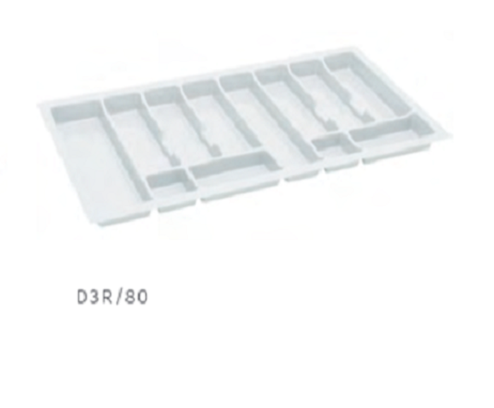 Fotogalerie Příborník do šuplíků D3R/80 - bílý - Rajs Comfort box