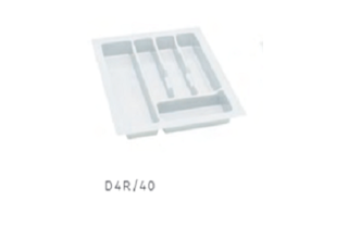 Příborník do šuplíků D3R/40 - bílý - Rajs Comfort box