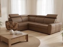 Fotogalerie Menší rohová sedací souprava Nevada s rozkladem - UPMP(P)-2F(L)