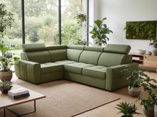 Fotogalerie Menší rohová sedací souprava Nevada s rozkladem - UPMP(P)-2F(L)