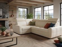 Fotogalerie Menší rohová sedací souprava Nevada s rozkladem - UPMP(P)-2F(L)