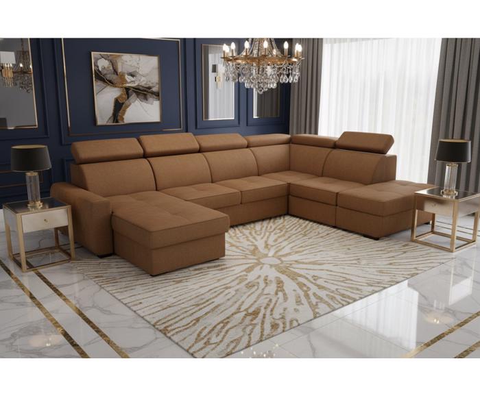 Fotogalerie Sedací souprava Nevada ve tvaru U - OT(P)-2(F)-UPML-DL