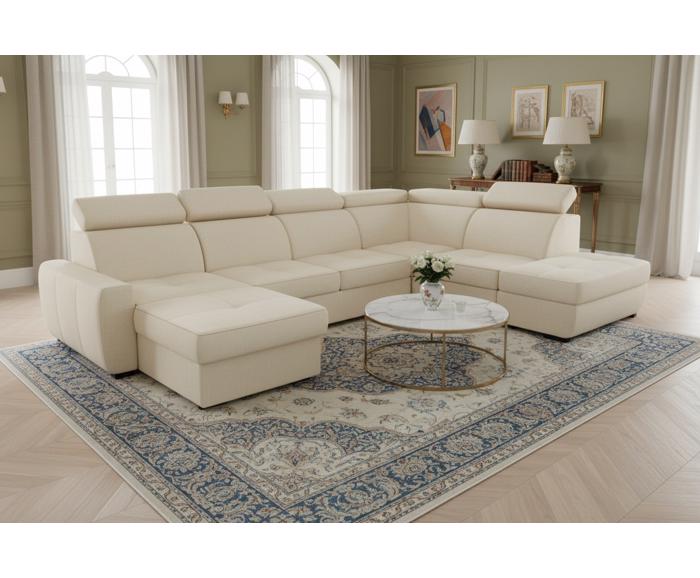 Fotogalerie Sedací souprava Nevada ve tvaru U - OT(P)-2(F)-UPML-DL